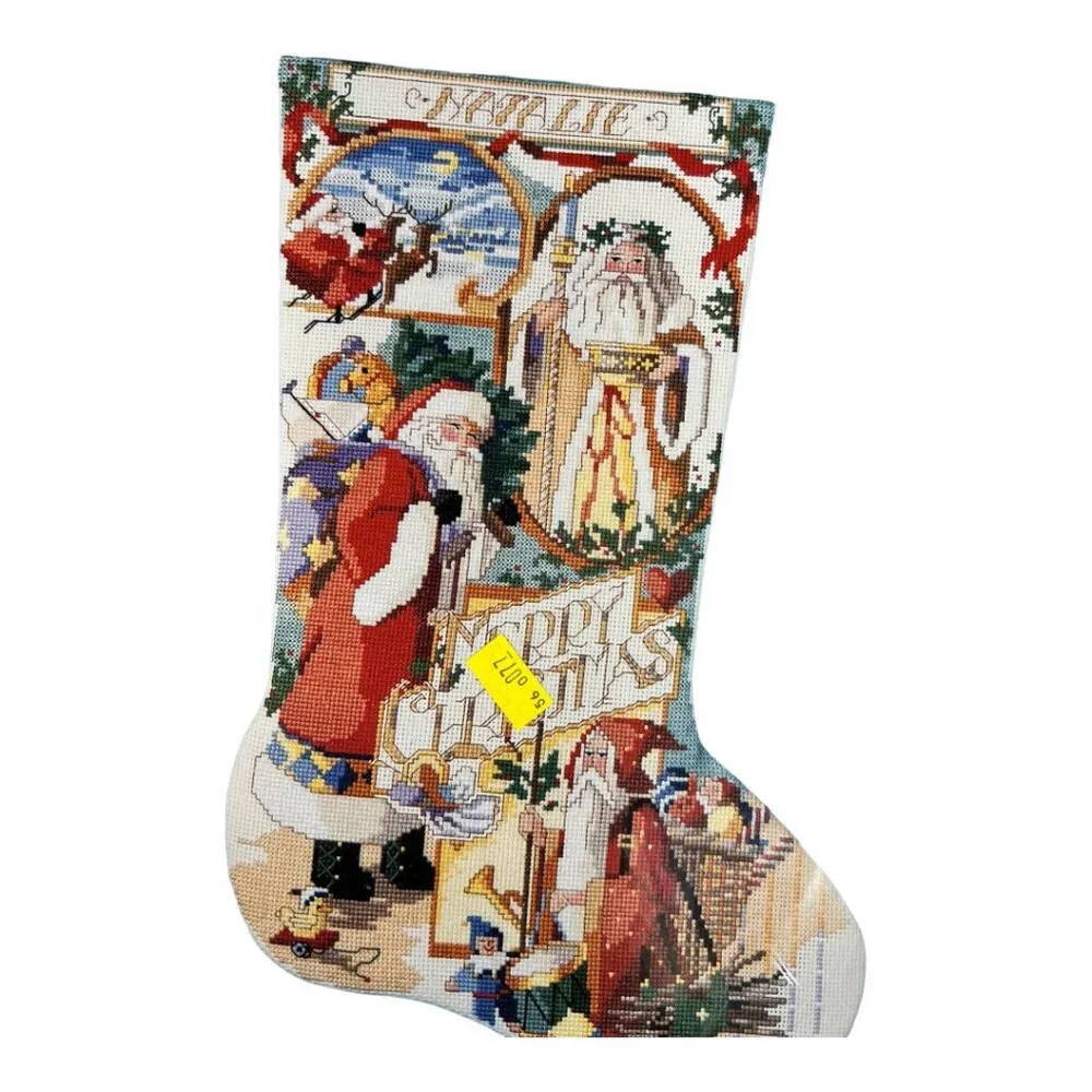 Bucilla NWT Santa Stocking Cross Stitch‎ Kit